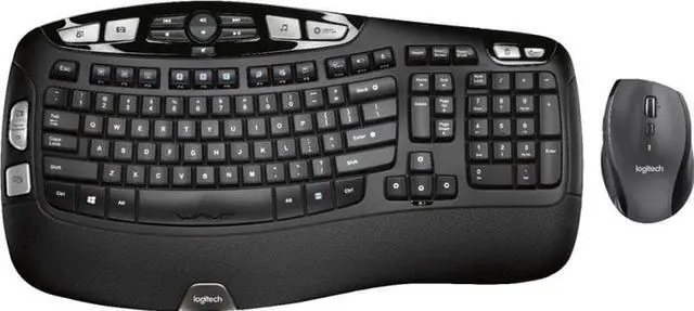 Alt view image 5 of 19 - Logitech MK570 Wireless Keyboard and Optical Mouse