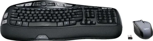 Alt view image 7 of 19 - Logitech MK570 Wireless Keyboard and Optical Mouse