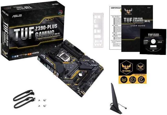 Alt view image 5 of 6 - ASUS TUF Z390-Plus Gaming (Wi-Fi) LGA 1151 (300 Series) Intel Z390 HDMI SATA 6Gbs USB 3.1 ATX Intel Motherboard