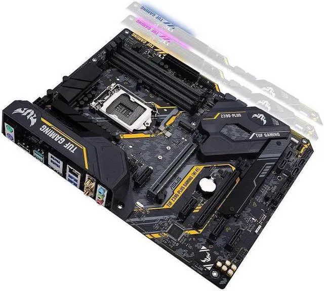Alt view image 3 of 6 - ASUS TUF Z390-Plus Gaming (Wi-Fi) LGA 1151 (300 Series) Intel Z390 HDMI SATA 6Gbs USB 3.1 ATX Intel Motherboard