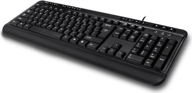 Alt view image 5 of 14 - ADESSO AKB-132HB ADESSO DESKTOP MULTIMEDIA USB KEYBOARD WITH BUILTIN 3 PORTS USB HUB CONVENIENT
