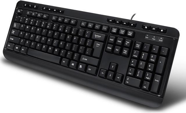 Alt view image 4 of 14 - ADESSO AKB-132HB ADESSO DESKTOP MULTIMEDIA USB KEYBOARD WITH BUILTIN 3 PORTS USB HUB CONVENIENT
