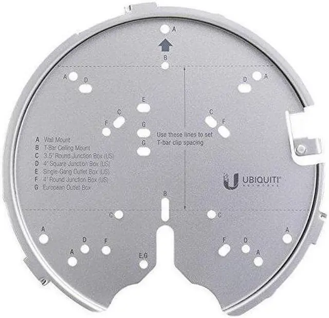 Alt view image 6 of 20 - Ubiquiti U-PRO-MP UniFi Professional Mounting System