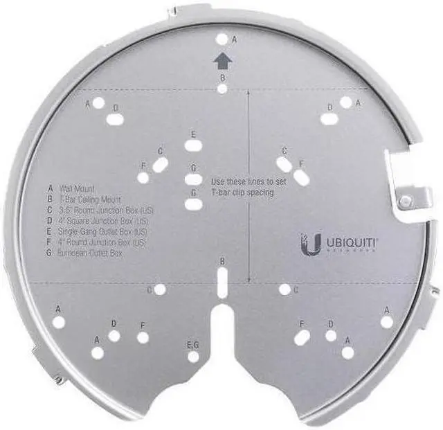 Alt view image 5 of 20 - Ubiquiti U-PRO-MP UniFi Professional Mounting System