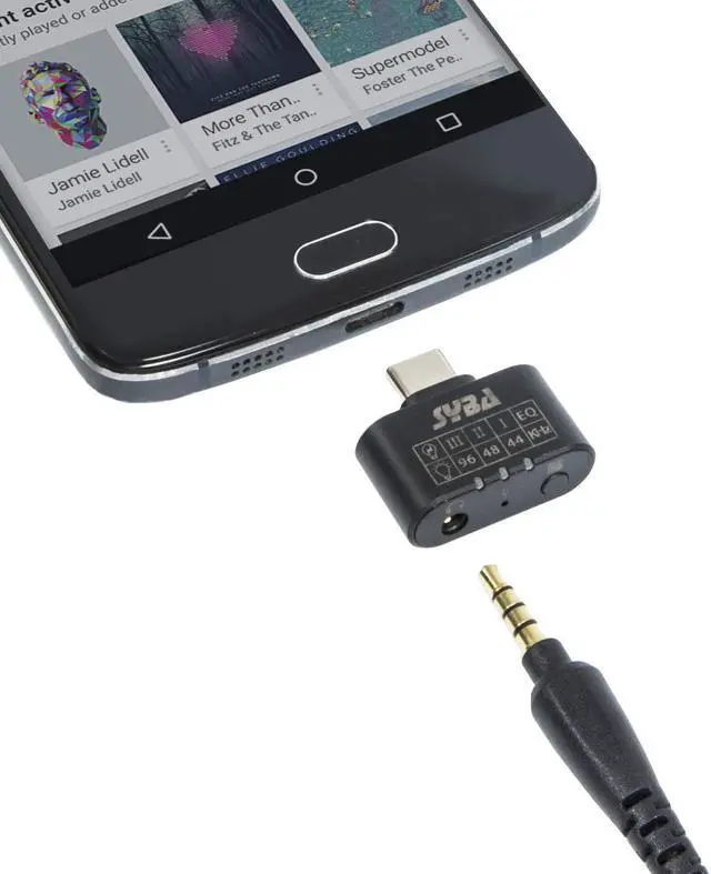 Main image of Syba 96 KHz 24 Bit DAC Type-C Audio Adapter to 35mm Headphone Amplifier 3 Level EQ support