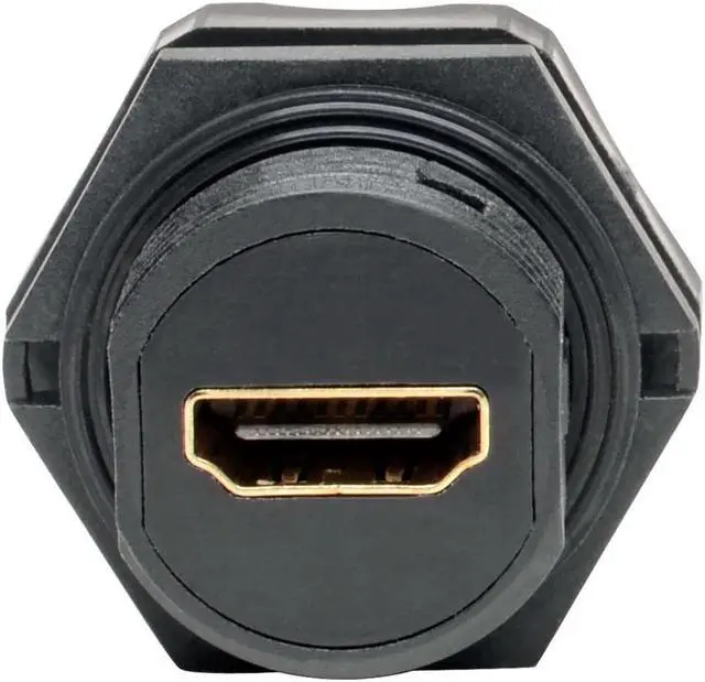 Alt view image 10 of 18 - Tripp Lite P569-000-FF-IND 4K HDMI Coupler with Ethernet, IP67 Rated