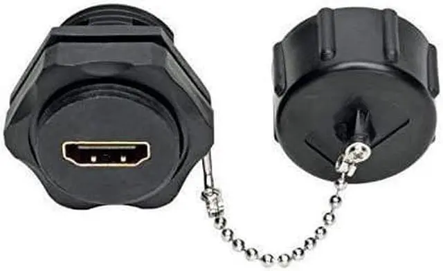 Alt view image 7 of 18 - Tripp Lite P569-000-FF-IND 4K HDMI Coupler with Ethernet, IP67 Rated
