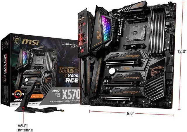 Main image of MSI MEG X570 ACE Motherboard AMD AM4 ATX Motherboard