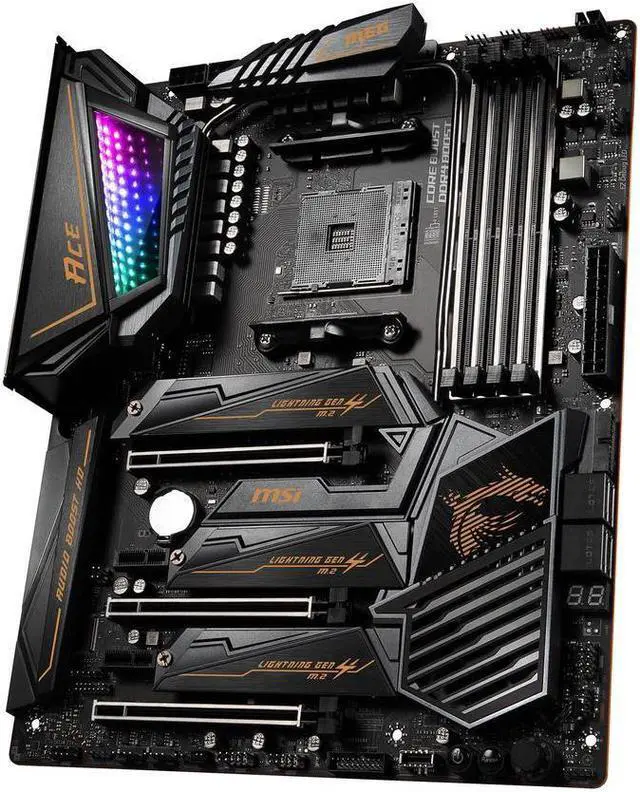 Alt view image 2 of 9 - MSI MEG X570 ACE Motherboard AMD AM4 ATX Motherboard