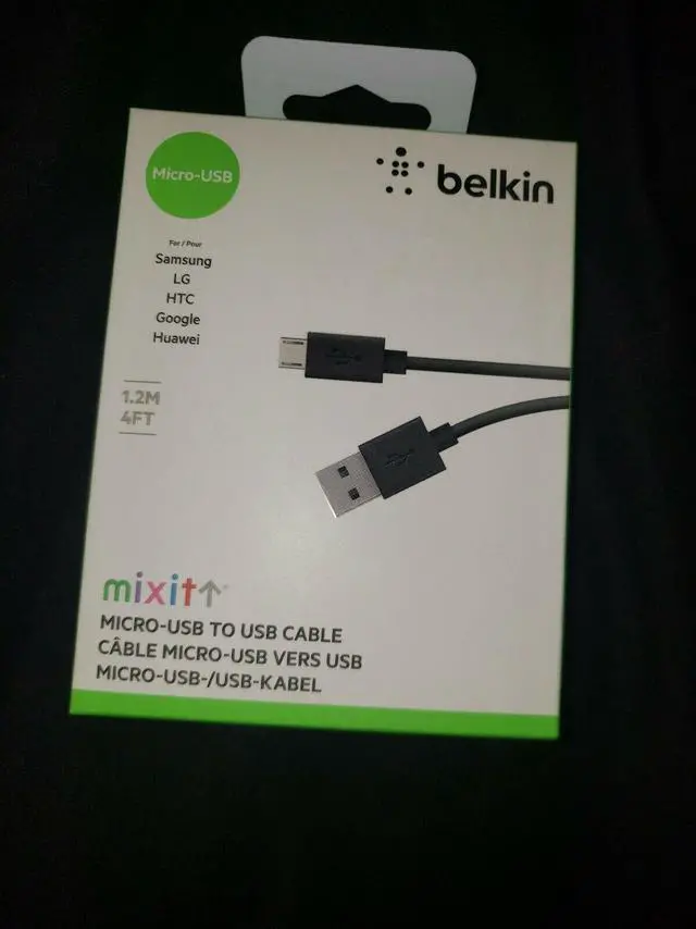 Alt view image 6 of 11 - Belkin MIXIT? Micro USB ChargeSync Cable F2CU012bt3M-BLK