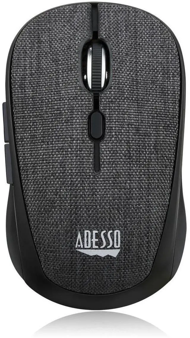 Alt view image 8 of 13 - ADESSO INC. iMouseS80B Wireless Optical Fabric Mouse