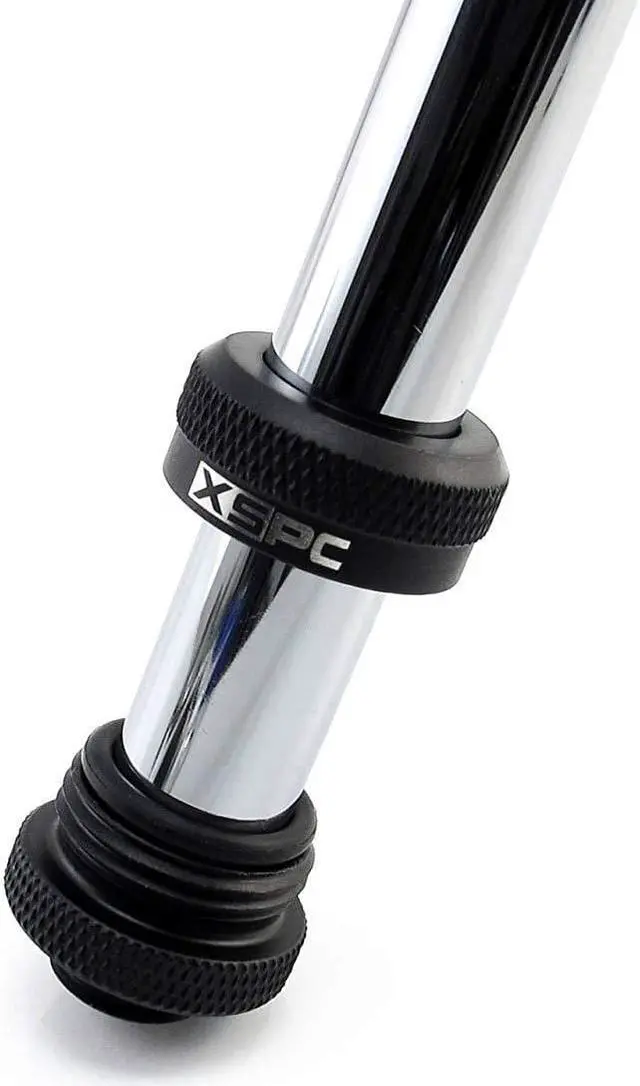Alt view image 12 of 14 - XSPC G1/4" to 10mm ID, 14mm OD Rigid Tubing Fitting (For use with XSPC Metal & PETG Tubing Only), Matte Black