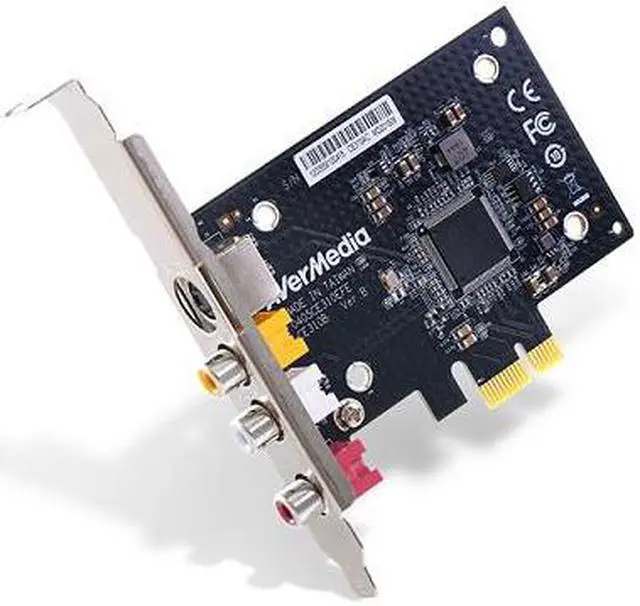 Alt view image 6 of 11 - AVerMedia SD PCIe Frame Grabber Composite S-Video Interfacing Functions CE310B
