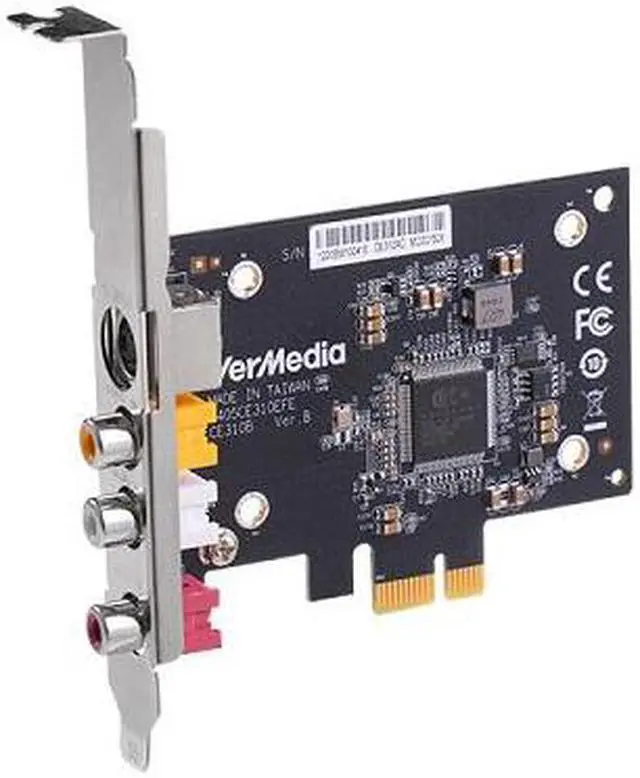 Alt view image 7 of 11 - AVerMedia SD PCIe Frame Grabber Composite S-Video Interfacing Functions CE310B