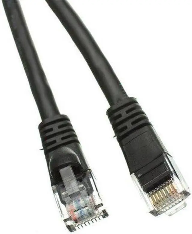 Main image of 50 Pack LOT of 1 Foot Cat5/Cat5e Ethernet RJ45 UTP Network Cable - Black