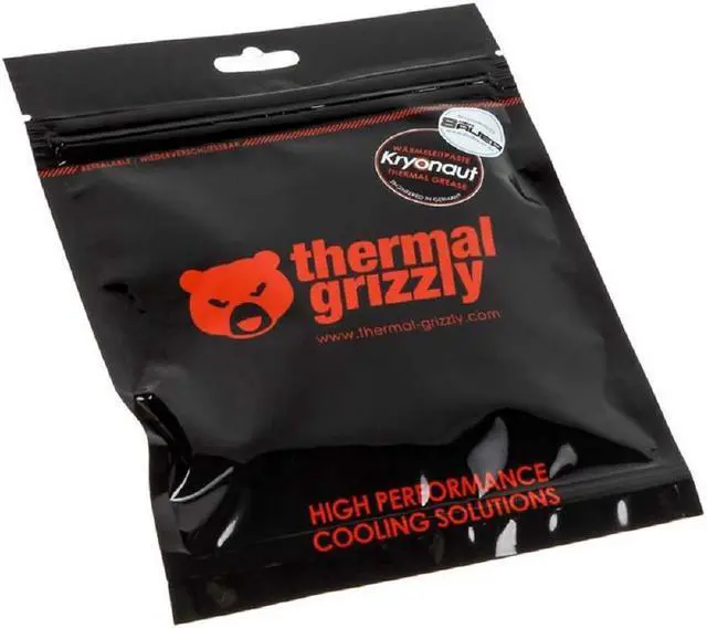 Alt view image 10 of 14 - Thermal Grizzly Kryonaut Thermal Grease Paste 5.55 Gram Model TG-K-015-R-5.5g