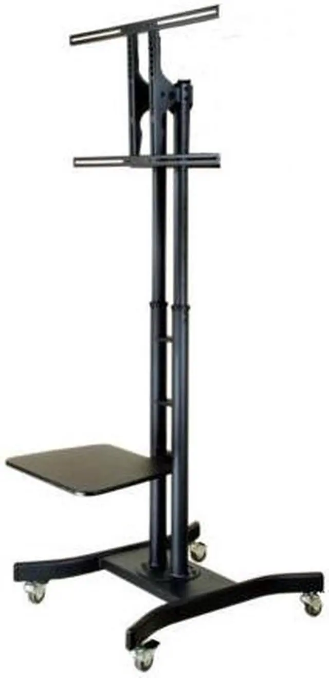 Alt view image 5 of 5 - MonMount LCD-8620B Mobile TV Cart for LCD Plasma and LED TV's (Black)