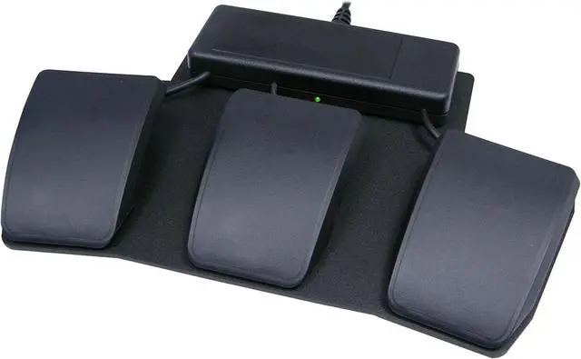 Main image of Kinesis JSB Triple Pedal with Extra Jack Joy Stick Buttons 1-4 FS32AJ-JSB