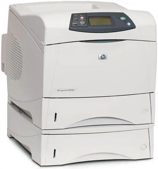 Alt view image 5 of 10 - HP Recertified LaserJet 4350DTN Q5409A Workgroup Monochrome Laser Printer