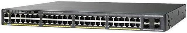 Alt view image 4 of 13 - Cisco Catalyst 2960X WS-C2960X-48LPS-L V01 PoE 48-Port Managed Switch