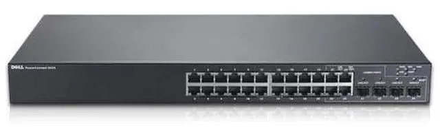 Main image of Dell PowerConnect 5424 24 Port Gigabit Ethernet Managed Switch