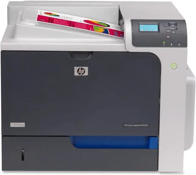 Alt view image 6 of 15 - HP LaserJet CP4525DN Laser Printer - 42 ppm - 1200 dpi - 600 Sheets - Ethernet / Network - USB