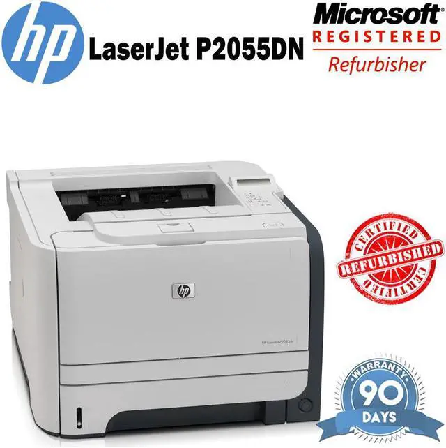 Alt view image 11 of 14 - HP LaserJet P2055dn (CE459A) 1200 dpi x 1200 dpi USB Mono Laser Printer