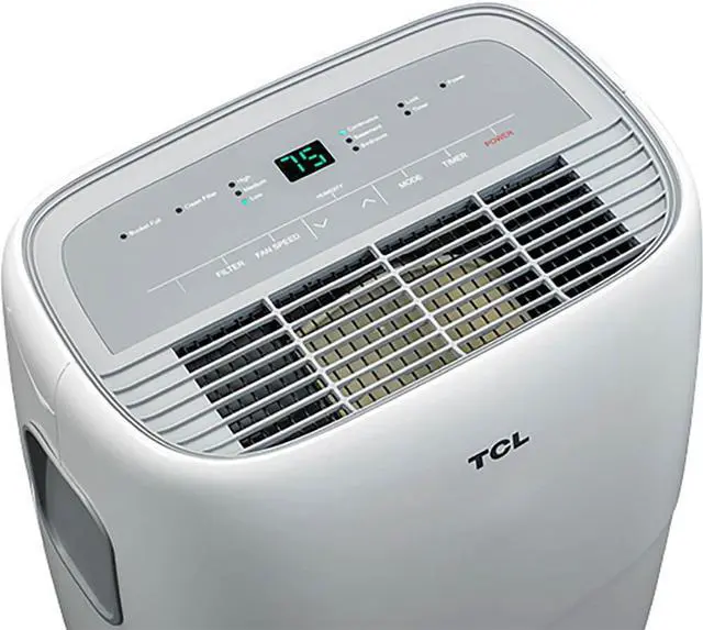 Alt view image 10 of 15 - TCL TDW40E20 40-Pint Dehumidifier with Bucket White