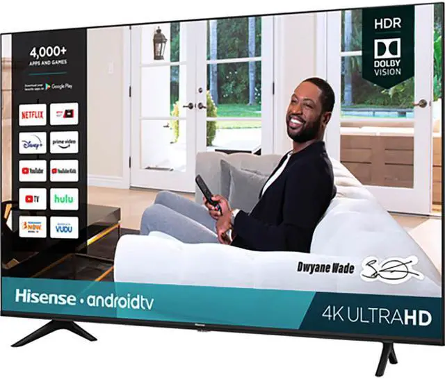 Alt view image 3 of 11 - Hisense 43H6570G 43 inch H65-Series 4K UHD Smart Android TV