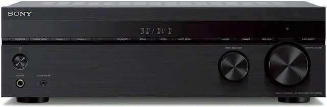 Alt view image 9 of 20 - Sony STRDH590 5.2 Channel Surround Sound Home Theater Receiver: 4K HDR AV Receiver with Bluetooth,Black