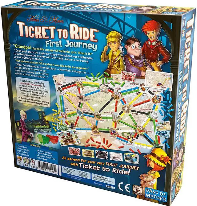 Alt view image 8 of 12 - Ticket to Ride - First Journey
