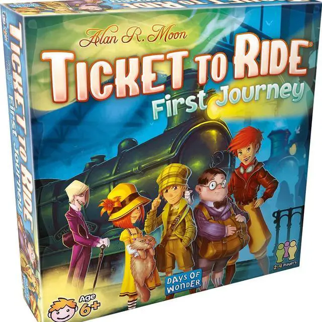 Alt view image 7 of 12 - Ticket to Ride - First Journey
