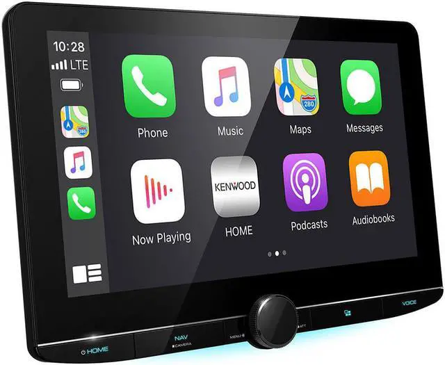 Alt view image 8 of 16 - Kenwood eXcelon NEW DNR1007XR 10.1" Floating Panel High Definition Receiver
