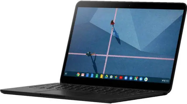 Alt view image 2 of 20 - Google Pixelbook Go 13.3" Laptop Intel Core M3 8GB RAM 64GB SSD Just Black - 8th Gen Intel Core M3 - Touchscreen - Hush Keys - Dual Front-firing Speakers - 12 hr battery life