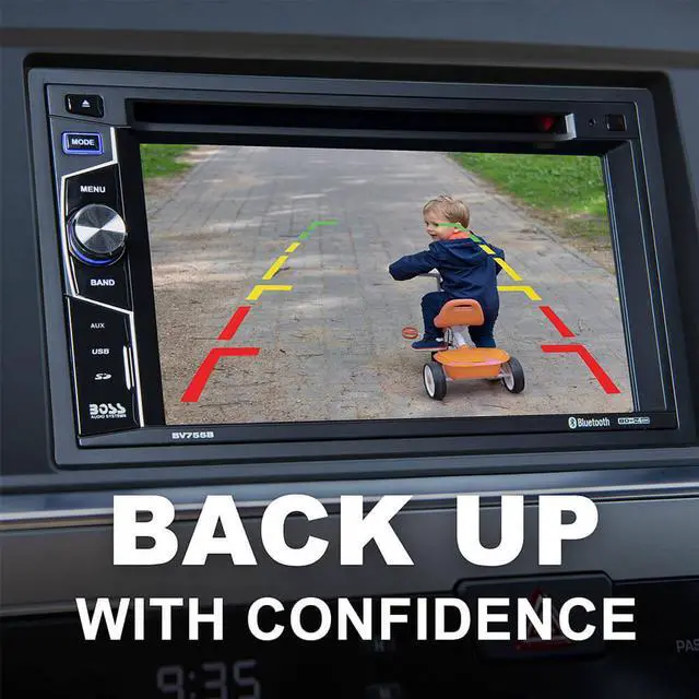 Alt view image 8 of 18 - Boss BV755B 6.2" Bluetooth Double-Din In-Dash Car CD/DVD Receiver