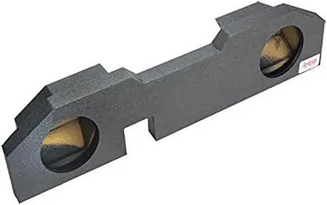 Alt view image 2 of 5 - Atrend A202-12 Atrend Series 12-Inch Dual Up-Fire Bandpass Vented Enclosure for Dodge Ram Quad Cab 2002 and Up with Bedliner Finish