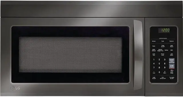 Main image of LG LMV1831BD 1.8 Cu. Ft. Black Stainless Over-the-Range Microwave