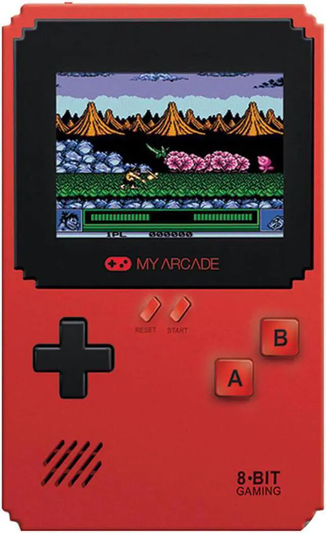 Alt view image 8 of 15 - MY ARCADE Pixel Classic Portable Handheld 300 Built-in Video Games w/ Data East Hits: Bad Dudes, Cavman Ninja, BurgerTime, and Many More