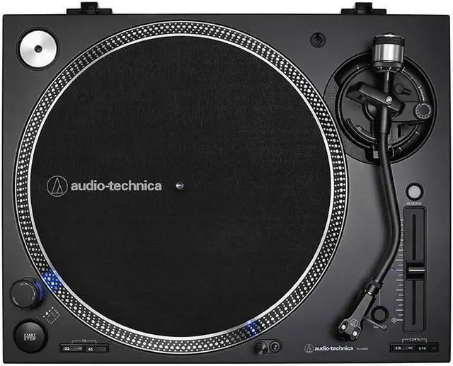 Alt view image 10 of 20 - AUDIO TECHNICA AT-LP140XP-BK DIRECT-DRIVE PRO DJ TURNTABLE