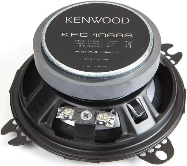 Alt view image 2 of 11 - Kenwood KFC1066 4 inch 2-Way Coaxial Speakers