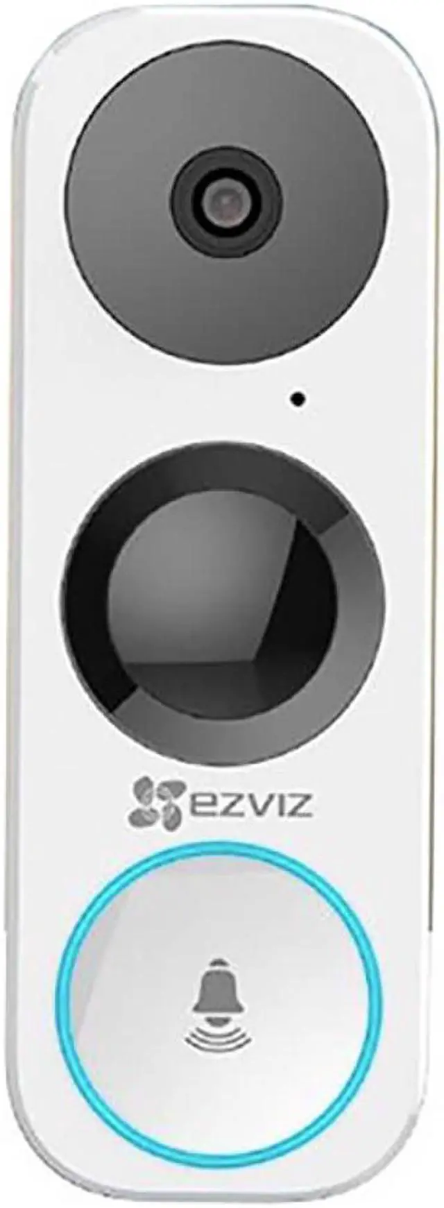 Alt view image 9 of 20 - EZVIZ EZDB11B3 Smart Video Doorbell, Wi-Fi Connected, 180 degree Vertical FOV
