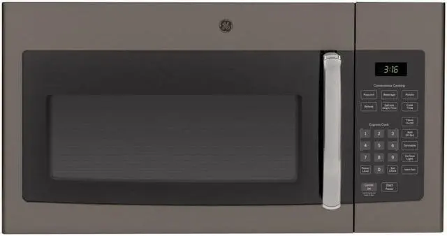 Main image of G.E. JVM3160EFES 1.6 Cu. Ft. 1000W Slate Over-the-Range Microwave Oven