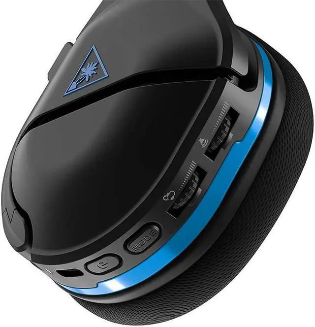 Alt view image 3 of 20 - Turtle Beach Stealth 600 Gen 2 Wireless Gaming Headset with Superhuman Hearing for PS5, PS4, & PC - Black/Blue