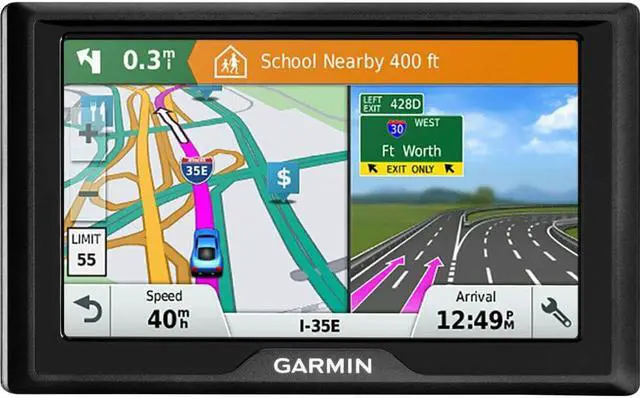 Alt view image 6 of 7 - Garmin Drive 51 Lm Automobile Portable Gps Navigator - Portable