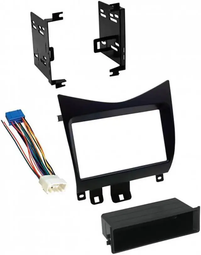 Alt view image 2 of 6 - AI Installation Kit for 2003 - 2007 Honda Accord in satin black