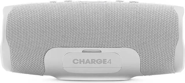 Alt view image 9 of 15 - JBL Charge 4 Portable Bluetooth Speaker (White)
