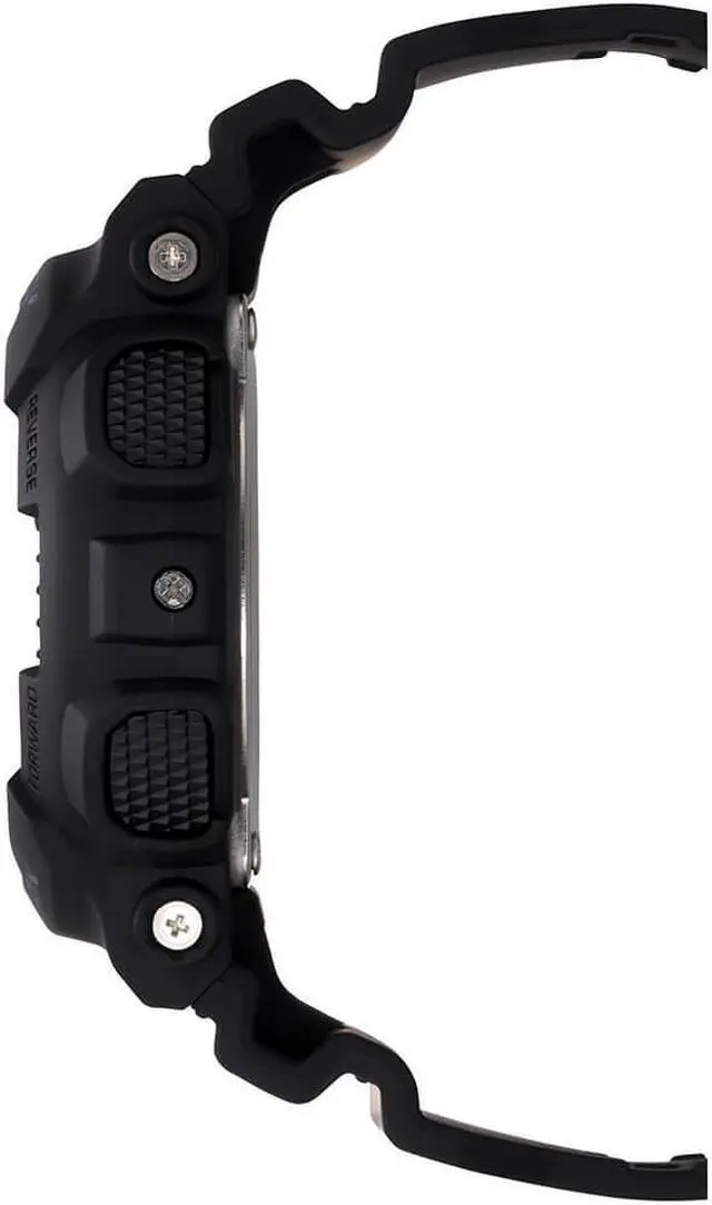 Alt view image 7 of 9 - Casio GA1101B Mens Black G-Shock Analog-Digital Watch