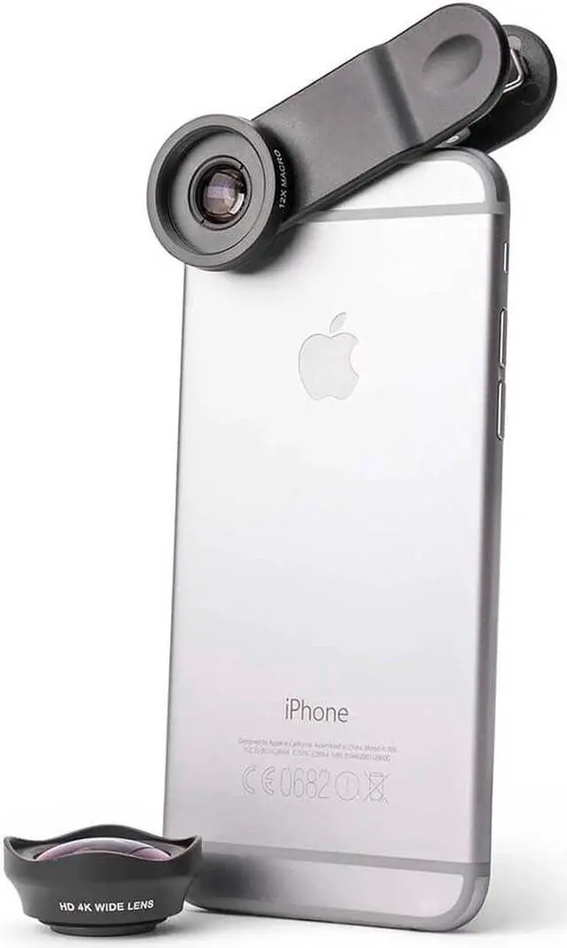 Alt view image 3 of 3 - Pictar SLENSWAMACRO Smart Lens Wide Angle 16mm / Macro Lens