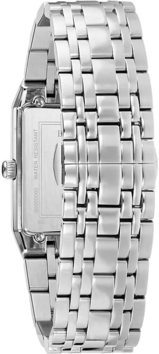 Alt view image 9 of 13 - Bulova 96D145 Mens Quadra Silver Watch