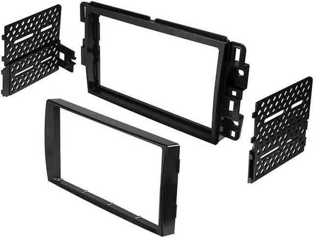 Main image of American International Chevy/GMC/Hummer/Suzuki/ Saturn and Pontiac Double DIN Black Stereo Dash Kit